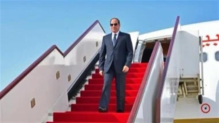 الرئيس السيسي يعود إلى أرض الوطن بعد زيارته لإريتريا