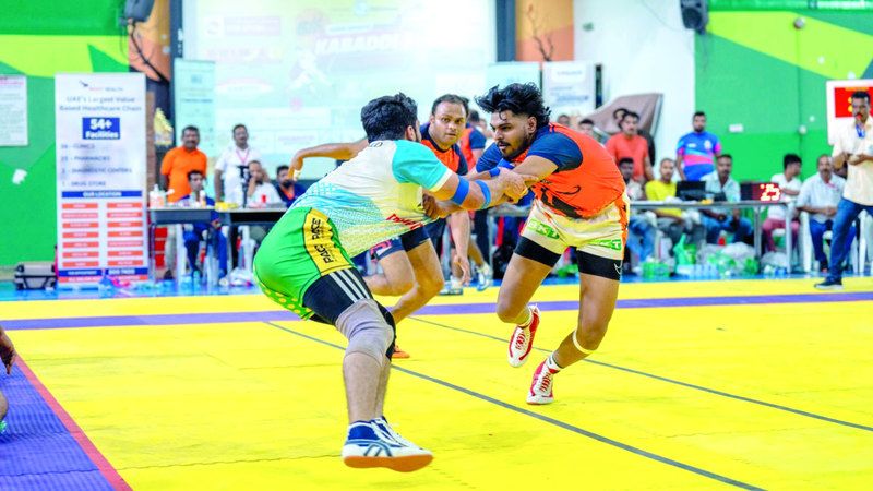 الامارات | الغرير وأرغونا يظفران بلقب الكبادي في الدورة الرياضية العمالية