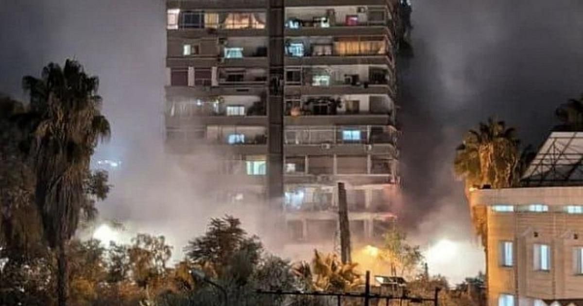 دمشق – قتلى وجرحى في قصف إسرائيلي استهدف بناية سكنية