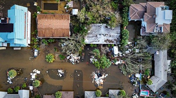 4 ضحايا جراء إعصار «ميلتون» في الساحل الشرقي لفلوريدا