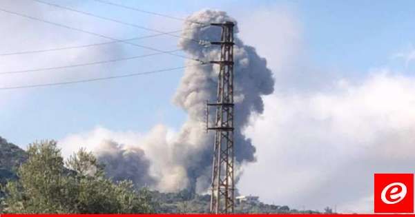 غارة إسرائيلية استهدفت بلدة جبشيت