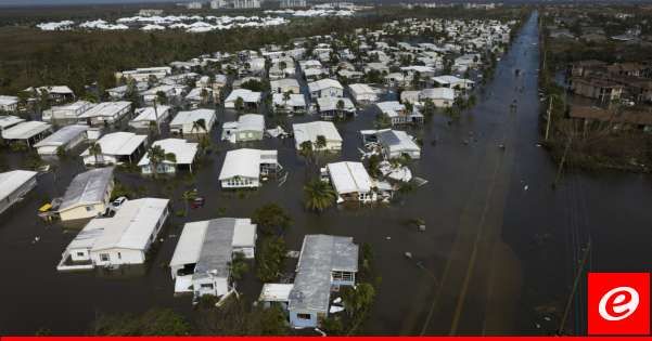 الإعصار ميلتون يقتل 10 على الأقل ويقطع الكهرباء عن الملايين في ولاية فلوريدا الاميركية