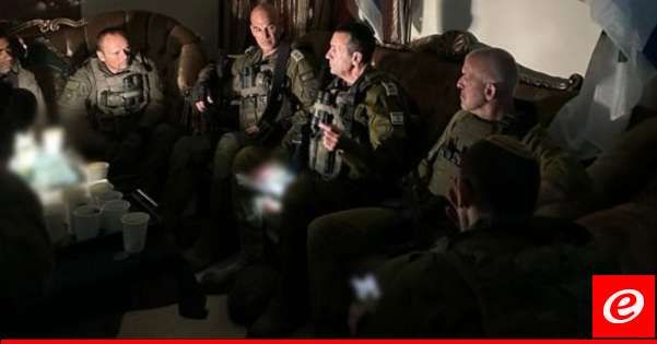 الجيش الاسرائيلي يعلن بانه اجرى تقييما مشتركا للوضع الأمني داخل جنوب لبنان وذلك للمرة الأولى