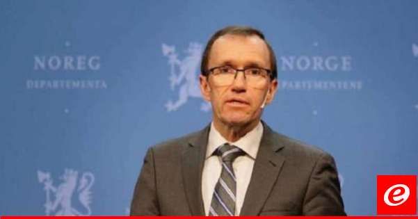 وزير خارجية النرويج: من الخطير للغاية أن تتعرض قوات اليونيفيل لإطلاق النار من القوات الإسرائيلية