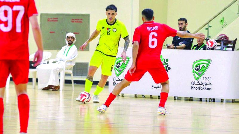 الامارات | مواجهات سهلة تنتظر البطائح وخورفكان ومليحة في دوري «الصالات»