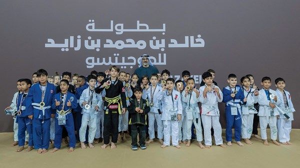 ولي عهد أبوظبي يشهد الجولة الرابعة من بطولة خالد بن محمد بن زايد للجوجيتسو