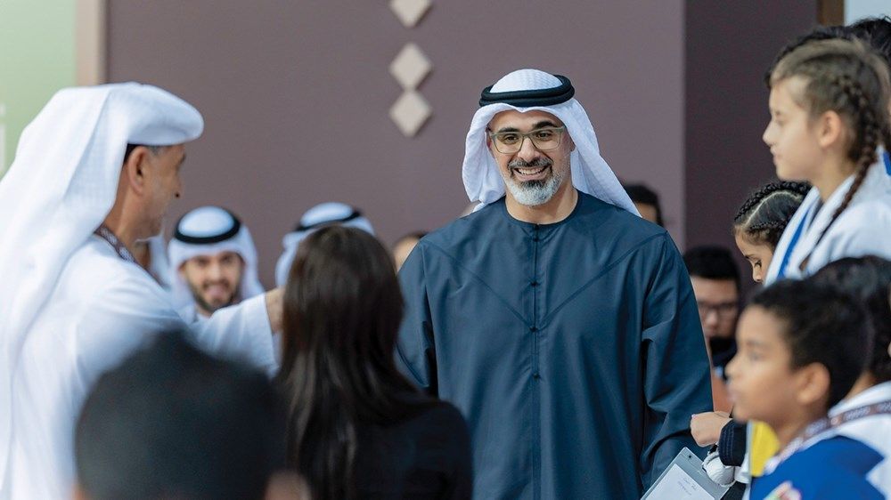 ولي عهد أبوظبي يشهد الجولة الرابعة من بطولة خالد بن محمد بن زايد للجوجيتسو