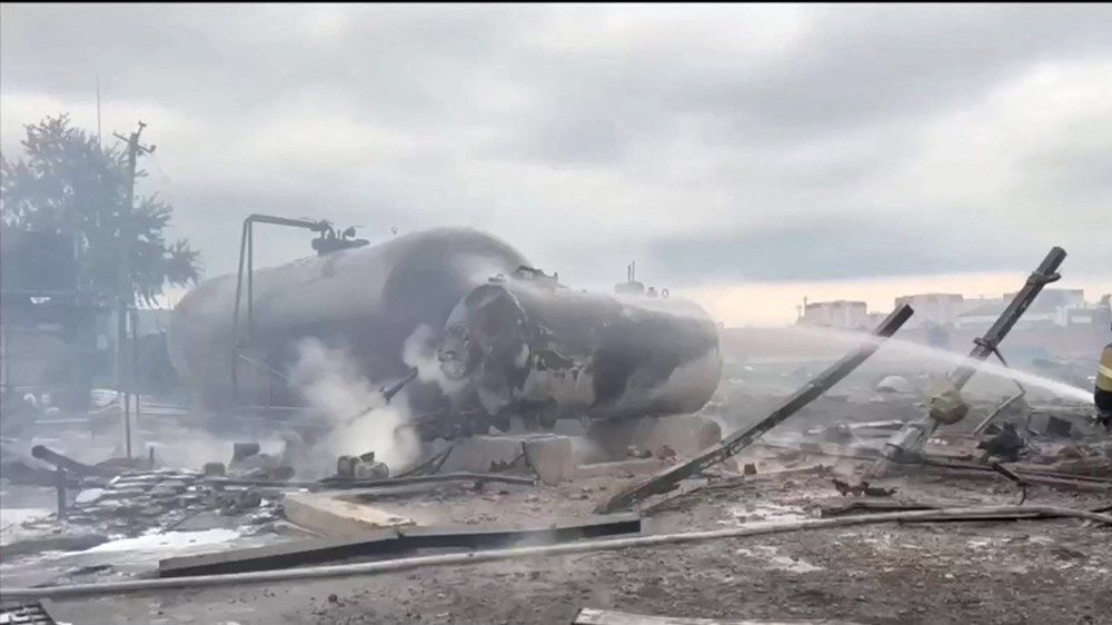 قتلى بانفجار داخل محطة وقود في الشيشان