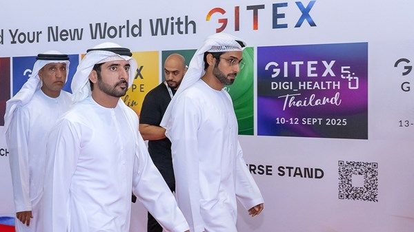 حمدان بن محمد يزور معرض «إكسباند نورث ستار 2024»