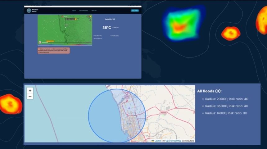 طالب بجامعة جدة يبتكر مشروعًا لمعالجة تحديات الفيضانات المفاجئة بالتقنيات المتقدمة
