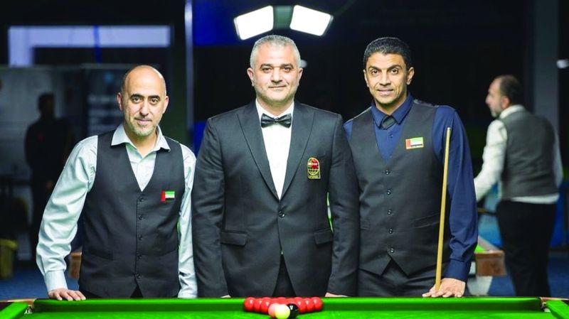 الامارات | 7 ميداليات إماراتية في البطولة العربية للبلياردو والسنوكر