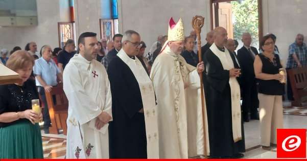 المطران عون: المنطق المسيحي يدعونا لعيش المحبة والتضامن مع اخوتنا النازحين حتى النهاية