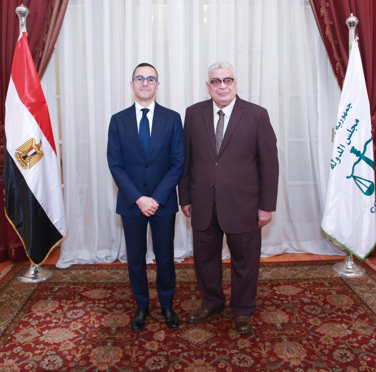 رئيس مجلس الدولة يستقبل وزير الاستثمار والتجارة الخارجية