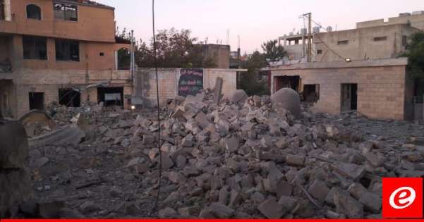 4 شهداء نتيجة الغارة الإسرائيلية على المسجد القديم في بلدة كفرتبنيت