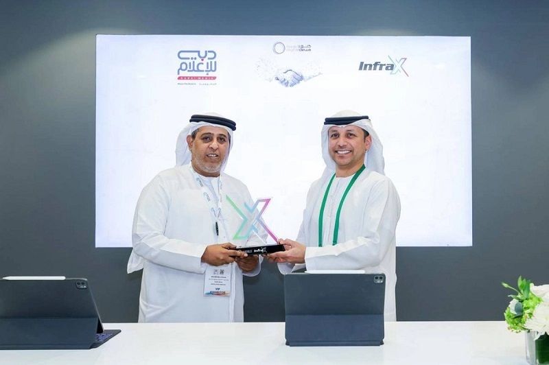 الامارات | تعاون بين «دبي للإعلام» و«إنفرا إكس» لدعم دور التكنولوجيا في العمليات الإعلامية