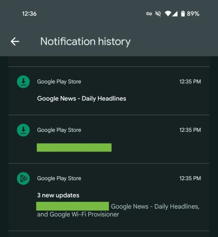 تكنولوجيا: Google Play لا يعرض تحديثات تطبيقات النظام المتاحة