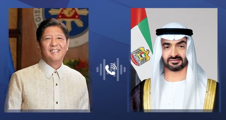 الامارات | شكر الإمارات للدعم الذي تقدمه إلى بلده.. رئيس الدولة يتلقى اتصالاً هاتفياً من الرئيس الفلبيني