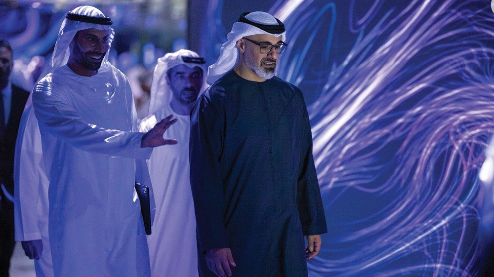 خالد بن محمد بن زايد يطلع على مستجدات المنطقة الثقافية في السعديات