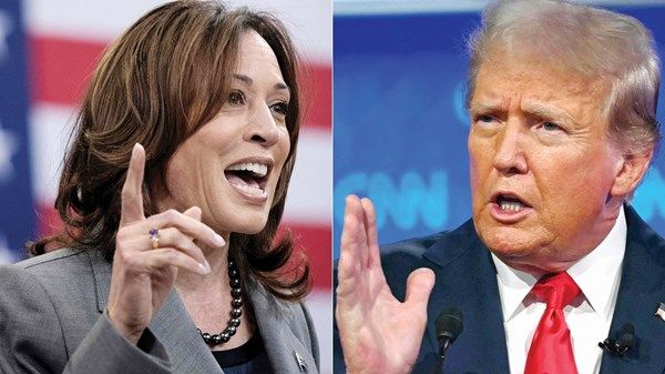 ترامب يتقدم بأريزونا وهاريس تتصدر في بنسلفانيا