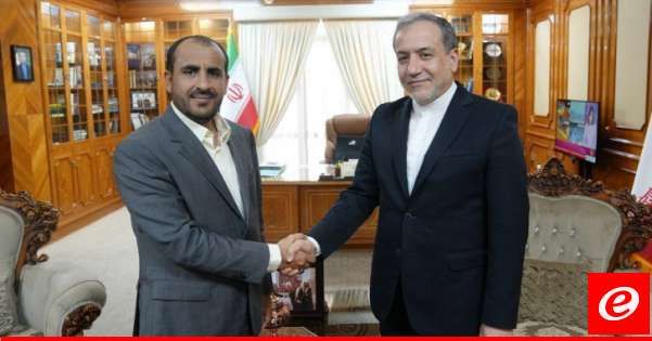 وزير خارجية إيران بحث مع الناطق باسم "أنصار الله" بوقف الجرائم الإسرائيلية في غزة