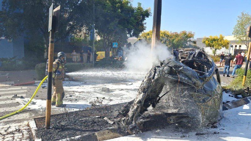صواريخ حزب الله توقع إصابات في مدينة كرمئيل المحتلة