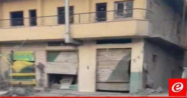 استهداف معاد لمبنى في سحمر بصاروخ استقر في وسطه من دون أن ينفجر