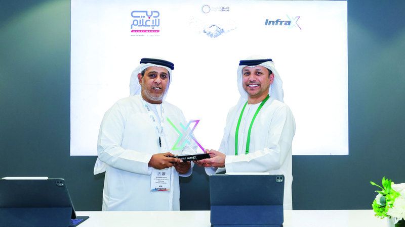 الامارات | تعاون بين «دبي للإعلام» و«إنفرا إكس»  لدعم دور التكنولوجيا في العمليات الإعلامية