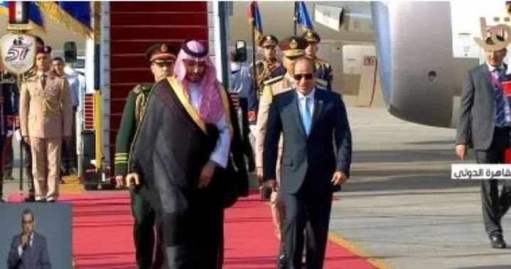 السيسي وولي العهد السعودي يطالبان بوقف إطلاق النار بقطاع غزة ولبنان