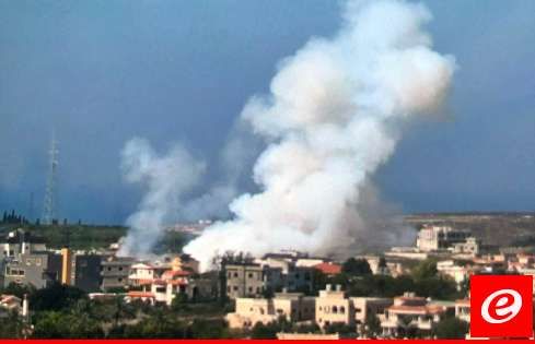 "النشرة": غارات عنيفة جدا على النبطية وجوارها من القرى والبلدات في كفرمان وحبوش والكفور وعنقون