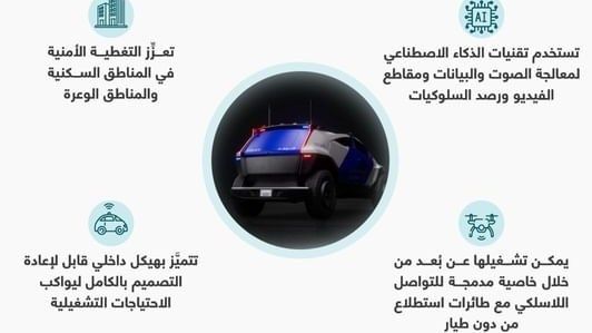 "شرطة أبوظبي" تطلق دورية المستقبل ذاتية القيادة خلال "جيتكس"