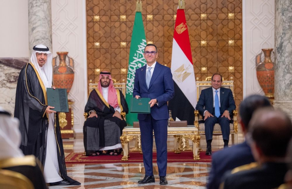 ولي العهد والسيسي يشهدان تشكيل مجلس التنسيق الأعلى السعودي المصري