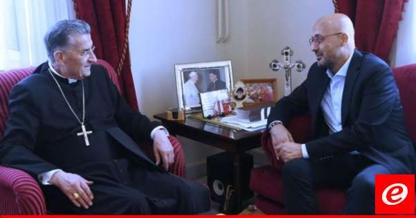 ياسين من بكركي: عدد النازحين بلغ نحو مليون ومئتي ألف وقد يرتفع إذا ما توسعت الحرب