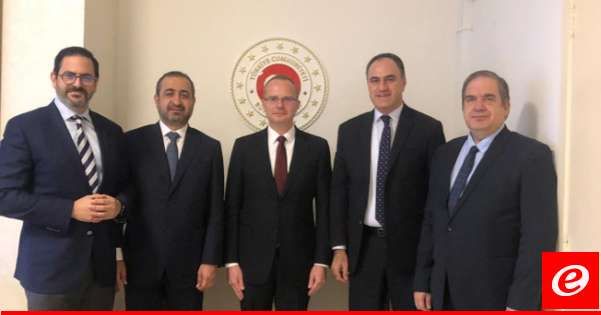 وفد من "الوطني الحر" زار السفير التركي شاكرا تركيا على مواقفها الداعمة للبنان