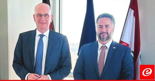 سلام زار سفير ألمانيا شاكرًا لبلاده مساعداتها: لدعم لبنان في المحافل الدولية لوقف إطلاق النار