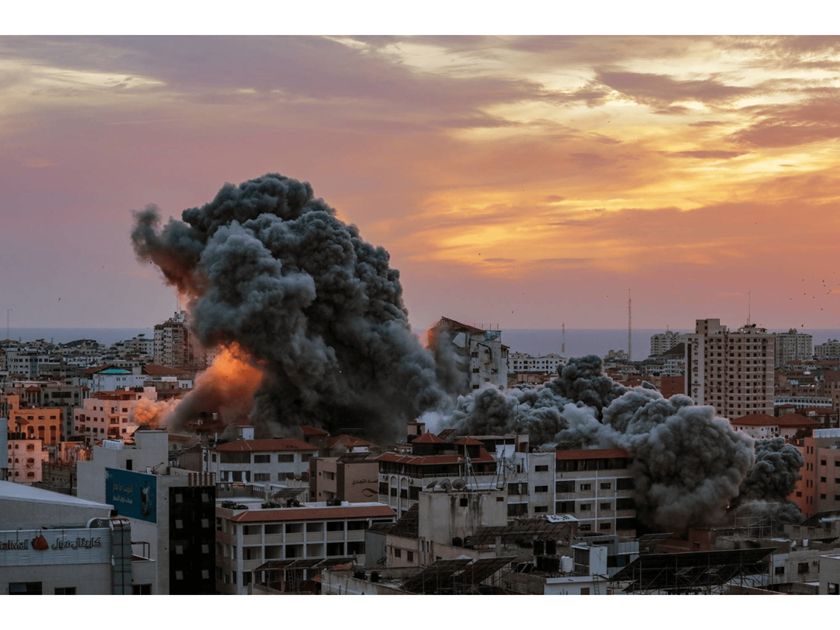 استشهاد ١٤ فلسطينيًا في قصف للاحتلال الإسرائيلي على مدينتي غزة ورفح