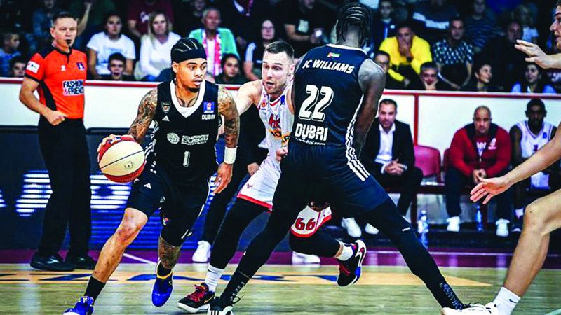 الامارات | نادي دبي لكرة السلة يحقق ثالث انتصاراته في صربيا