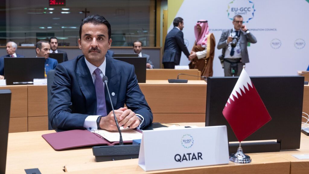 أمير قطر: مستقبل التعاون الخليجي الأوروبي واعد وندعو لتعزيزه وتعميقه