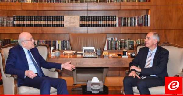 سفير فرنسا التقى ميقاتي: مؤتمر باريس سيكون مهمًا وسنبحث خلاله المساعدة في تقوية الدولة اللبنانية