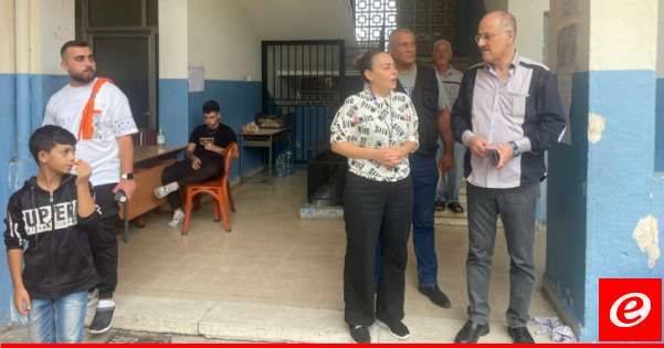 عبدالله تابع الوضع الصحي في مراكز الأيواء في شحيم والاقليم وتشديد على النظافة