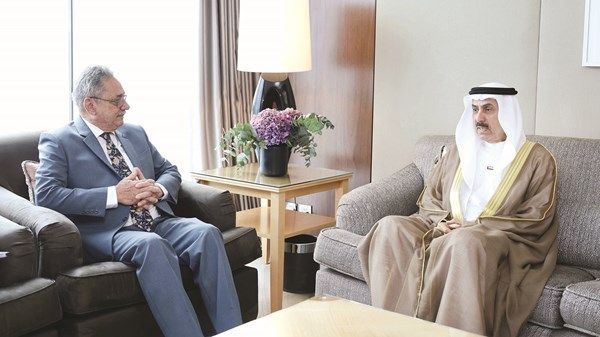 صقر غباش يبحث سبل تعزيز علاقات التعاون البرلمانية مع غيانا وسيشل