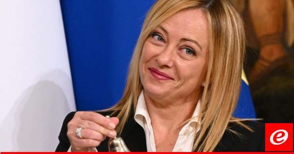 ميلوني تبرر غيابها عن اجتماع بايدن مع زعماء أوروبيين في برلين بزيارتها الى لبنان: هذه الزيارة تحظى بأولوية بالنسبة لي