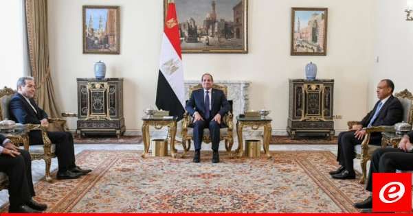السيسي التقى عراقجي: لتكثيف الجهود الدولية لوقف إطلاق النار في غزة ولبنان
