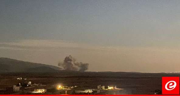 "النشرة": سلسلة غارات على وادي فعرا وزبود والبزالية والعين وشعت ووادي فعرا وجرود حربتا ويونين