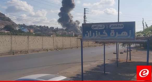 "النشرة": سلسلة غارات إسرائيلية على عدد من القرى الجنوبية