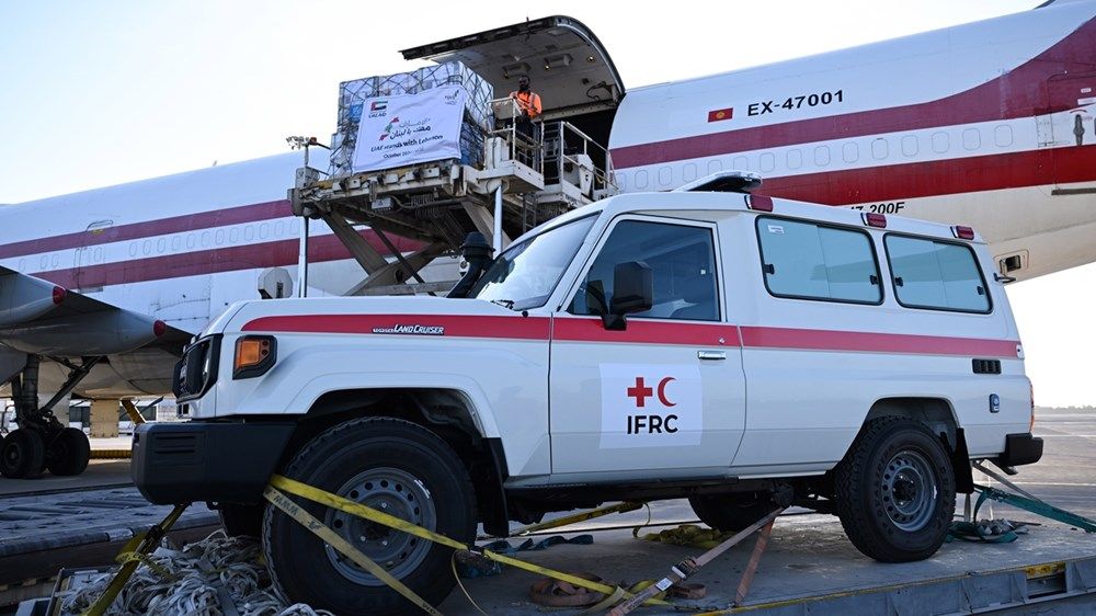 الإمارات تُرسل 3 طائرات مُحملة بـ 120 طناً من المساعدات دعماً للأشقاء اللبنانيين