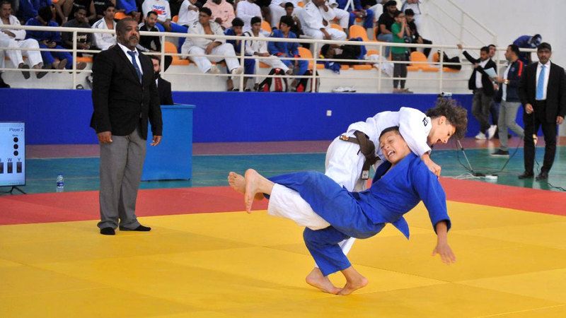 الامارات | 455 لاعباً يشاركون في بطولات الجودو بخورفكان
