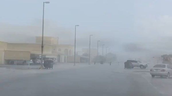 أمطار على مناطق مختلفة في إمارة أبوظبي