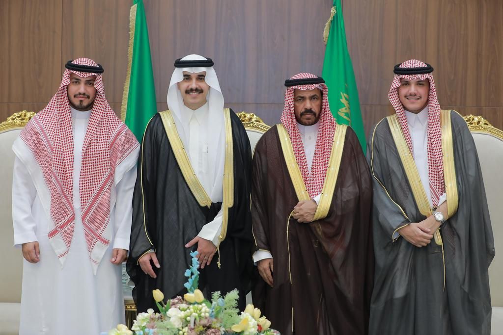 السعودية | محمد القرني يحتفل بزواج ابنه عبدالله في الرياض