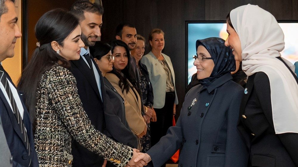 جواهر القاسمي تعتمد تجديد الأمم المتحدة لقبها مناصرة بارزة للأطفال اللاجئين