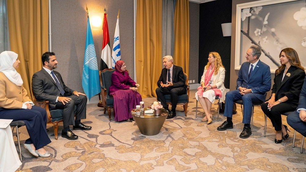 جواهر القاسمي تعتمد تجديد الأمم المتحدة لقبها مناصرة بارزة للأطفال اللاجئين